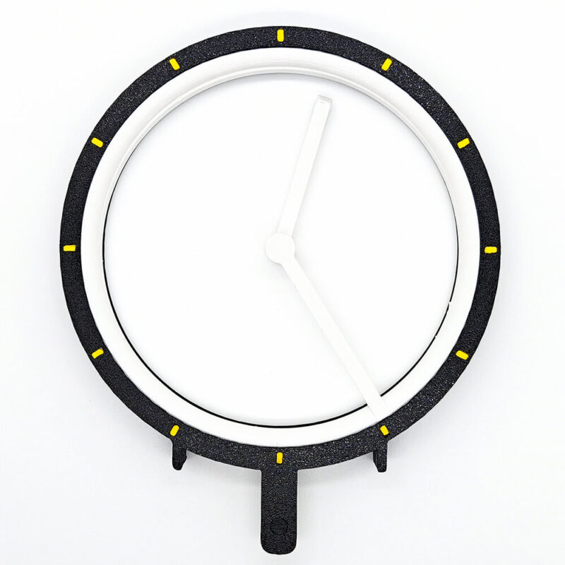 BoltlessTime Hollow Clock Full Dial Front